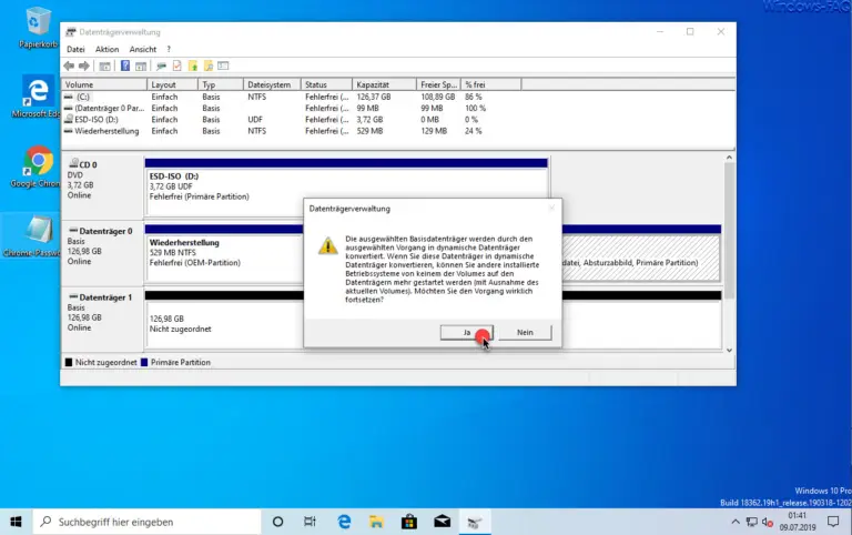 Windows 11 Datenträger Größe ändern - Windows FAQ