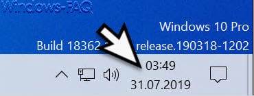 Uhrzeit und Datum per Registry aus der Windows Taskleiste entfernen