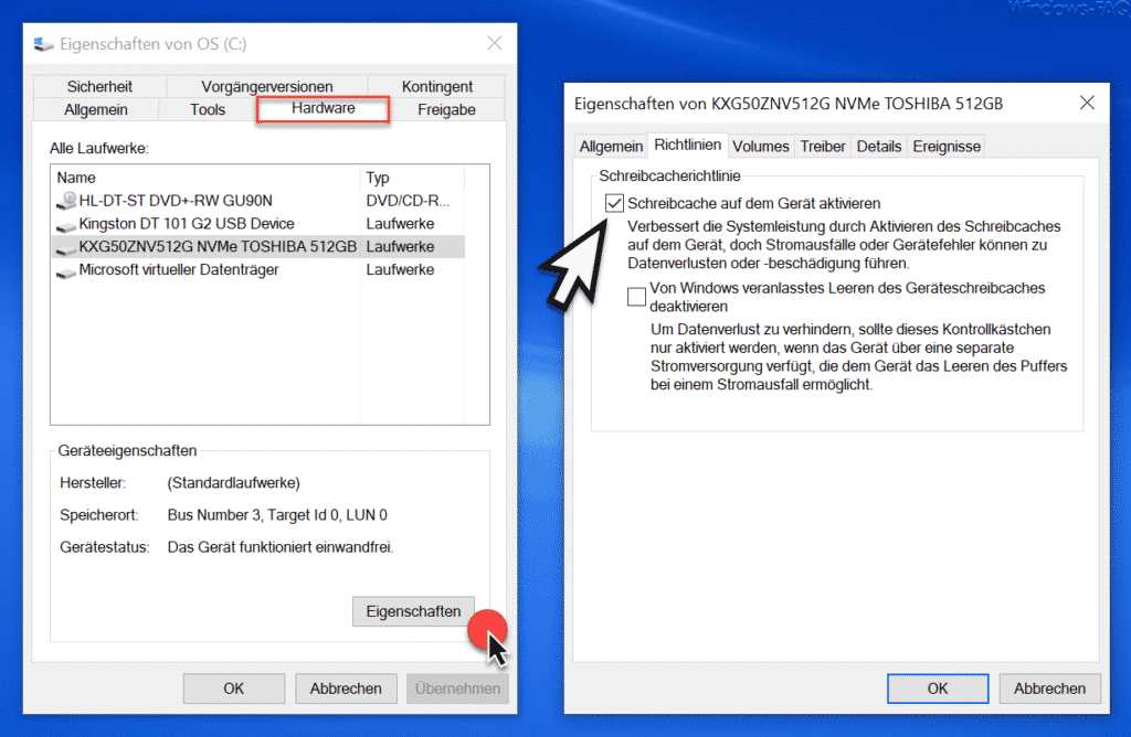 FAT32Datenträger ohne Datenverlust in NTFS Format konvertieren Windows FAQ