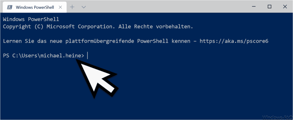 Startverzeichnis Windows Terminal
