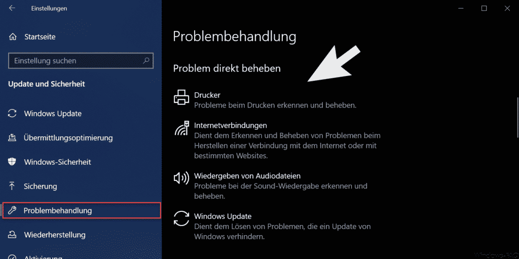 Windows 10 Problem direkt beheben
