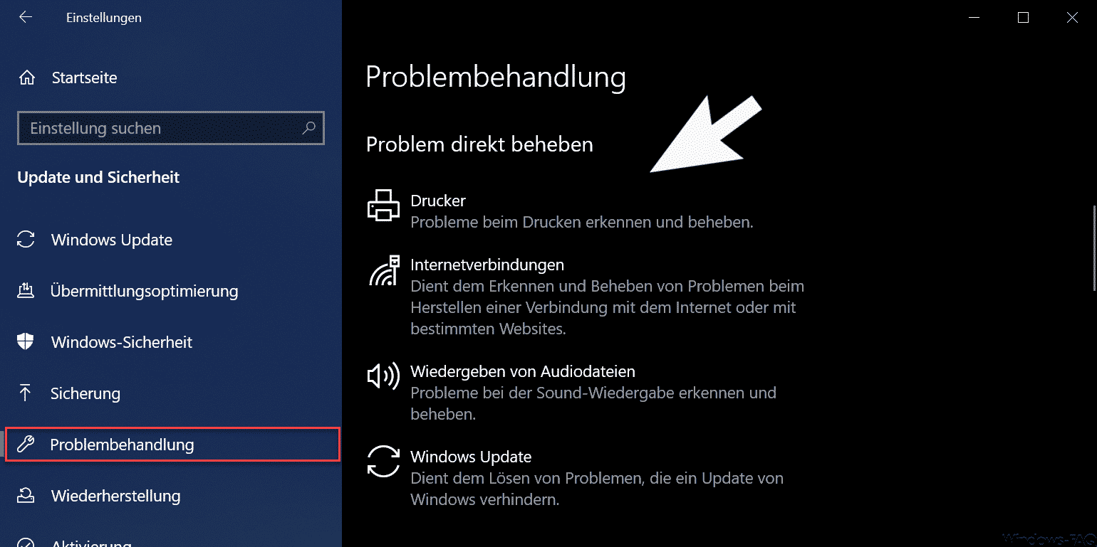 Windows 10 Problembehandlung – Windows 10 Probleme automatisch beseitigen lassen