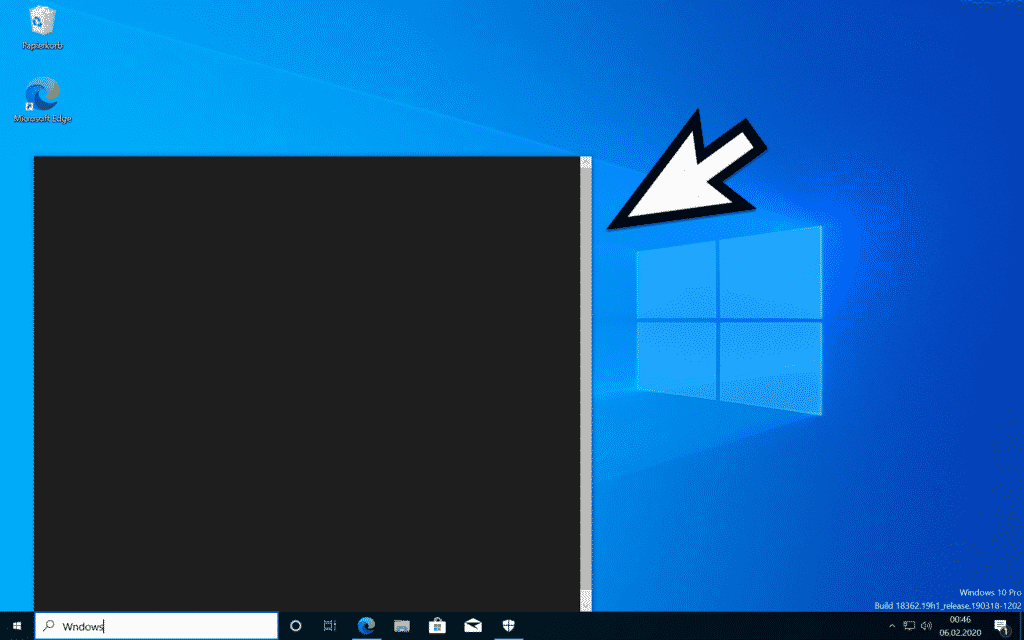 Windows 10 leere Suche