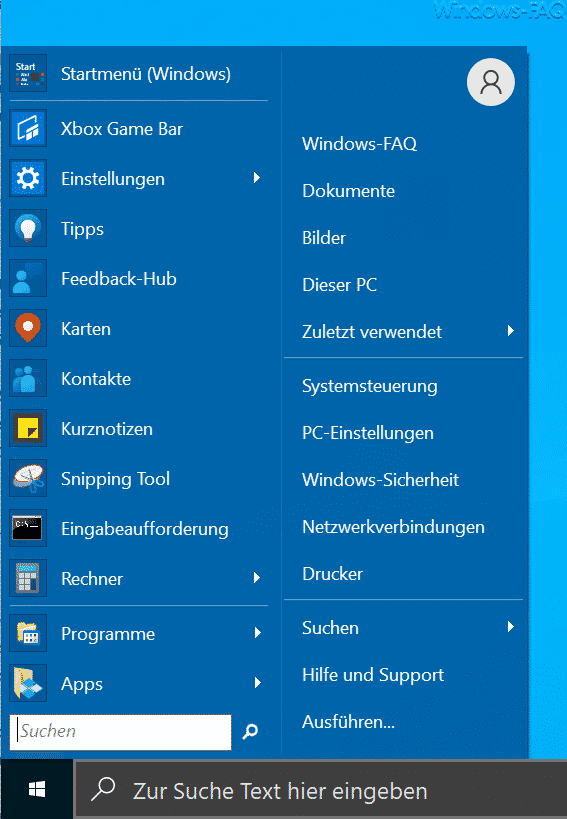 Windows 10 Startmenü Design ändern - Klassisches Startmenü von Windows ...