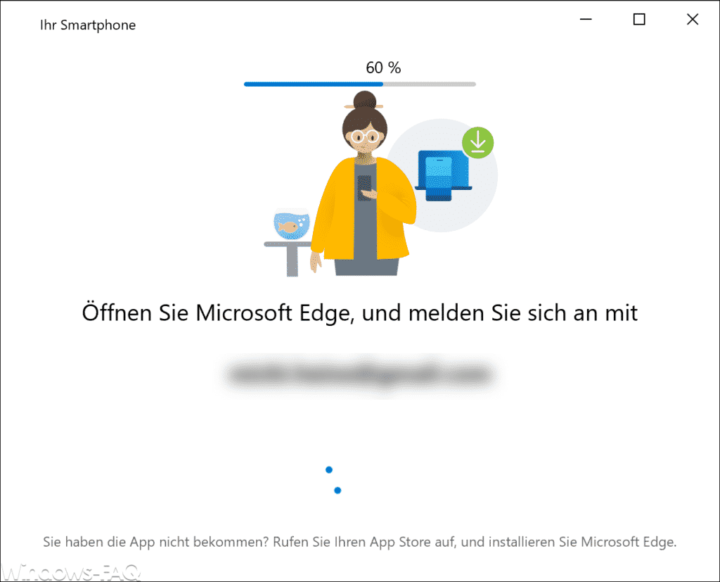 Öffnen Sie Microsoft Edge und melden Sie sich an