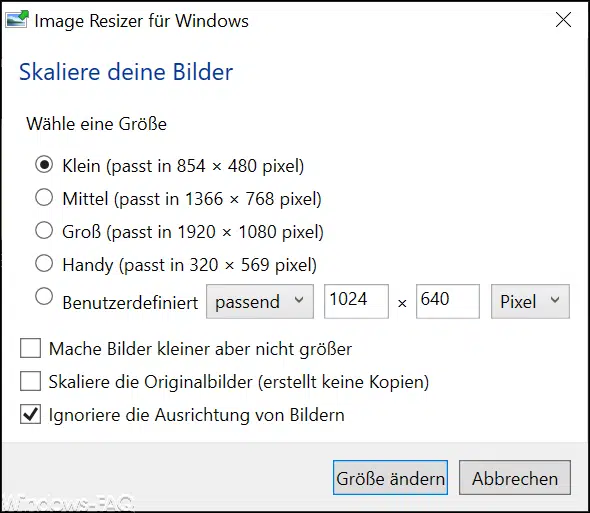 Bilder einfach komprimieren direkt im Windows Explorer