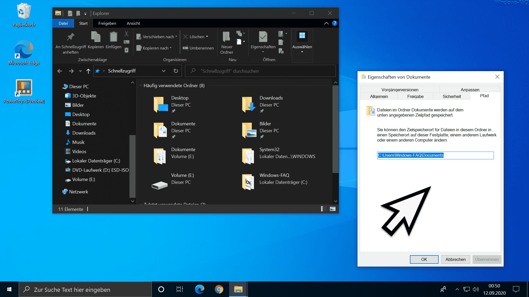 Umleitung der Windows Profilordner verhindern