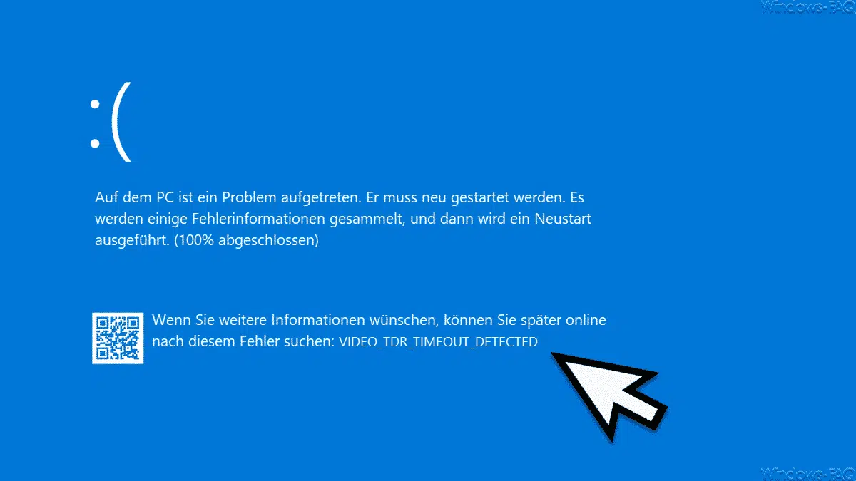 BlueScreen 0x00000117 VIDEO_TDR_TIMEOUT_DETECTED