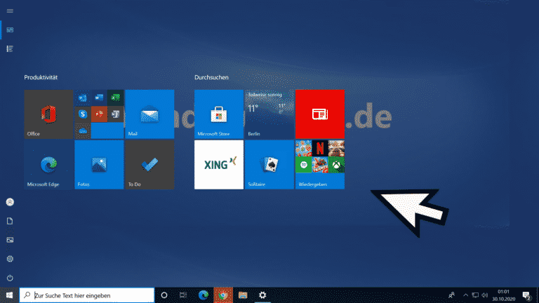 Windows 10 Startmenü auf Vollbildmodus umstellen