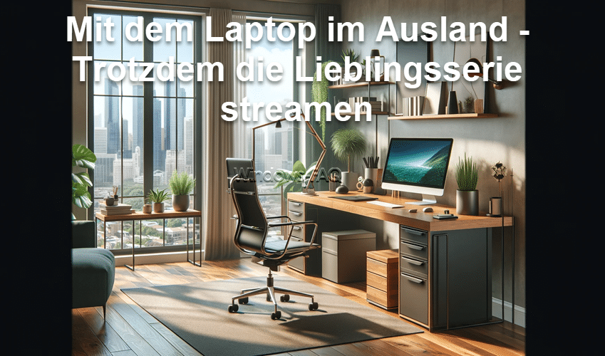 Mit dem Laptop im Ausland – Trotzdem die Lieblingsserie streamen