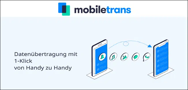 Mobiletrans Datenübertagung mit 1-Klick