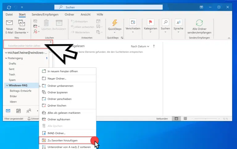 Wo ist die Outlook PST-Datei gespeichert - Windows FAQ