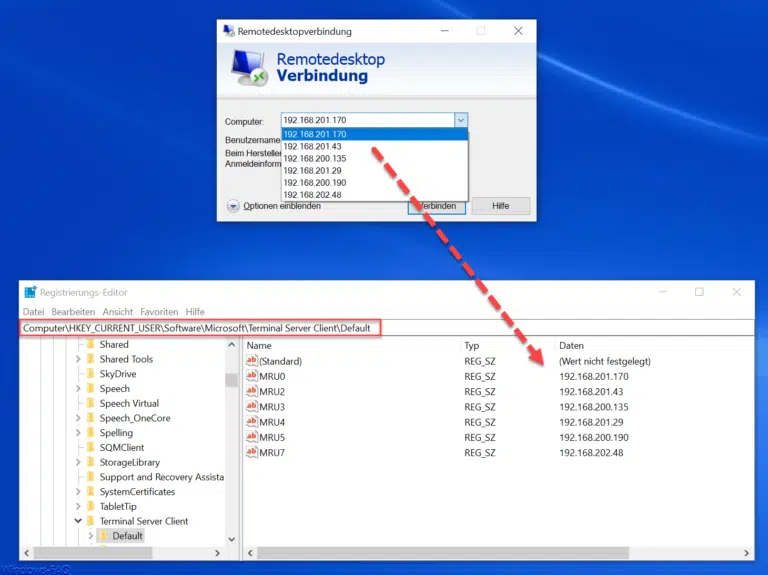 fClientDisableUDP RDP Verbindung über das UDPProtokoll deaktivieren und auf TCP umstellen