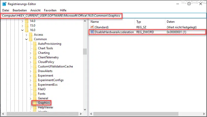 DisableHardwareAcceleration