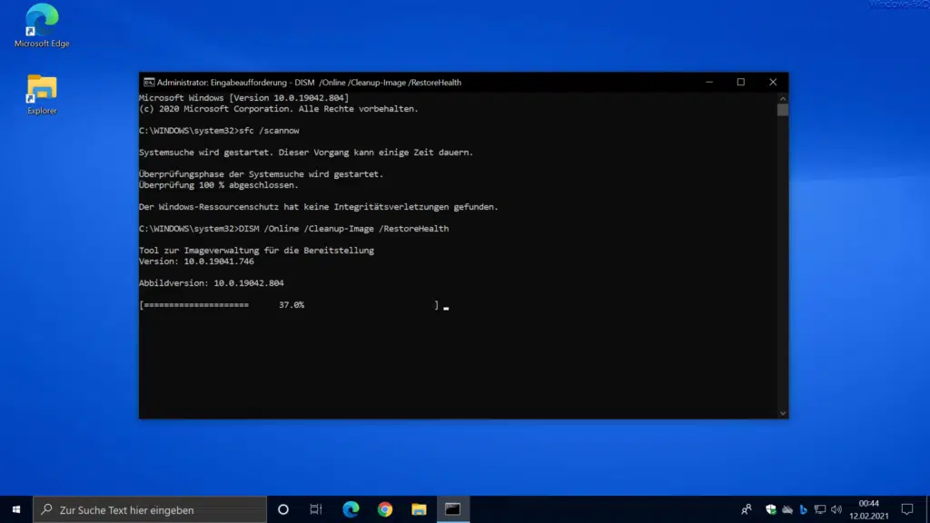 System File Checker DISM