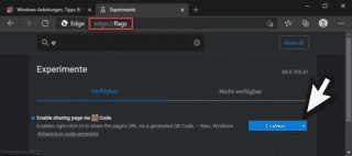 Von einer Webseite einen QR-Code erstellen mit dem Edge Chromium ...