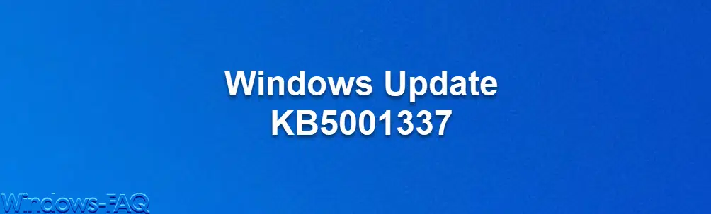 Windows Update KB5001337 für Windows 10 Version 1909 Build 18363.1500