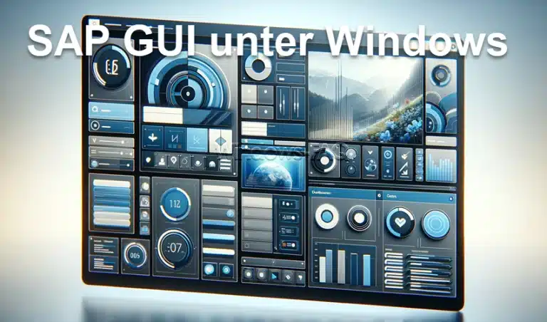 SAP GUI unter Windows (10) installieren – so geht’s