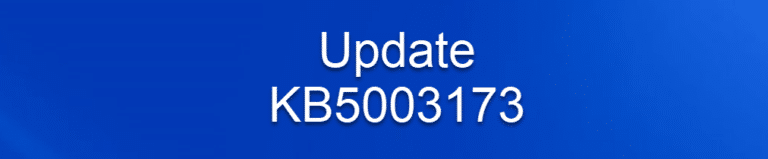 Download Update KB5003173 für Windows 10 2004/20H2/21H1 (19041.985 / 19042.985 / 19043.985)