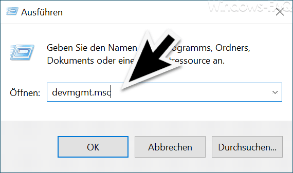 Gerätemanager Windows 10