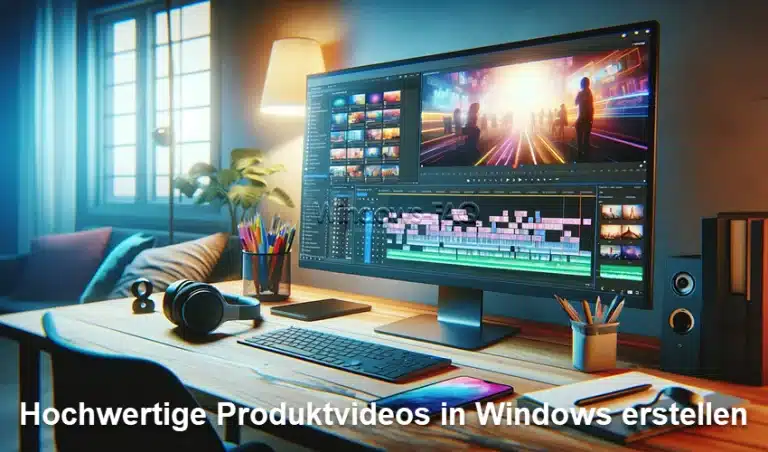 Hochwertige Produktvideos in Windows erstellen