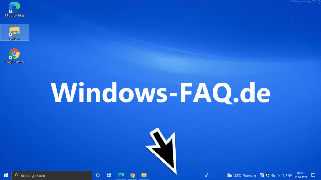 Transparente Taskleiste Windows 10