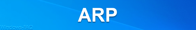 ARP Befehl (ARP-Cache)