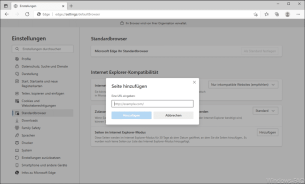Die Seite Kann Nicht Angezeigt Werden 80710a06 Webseiten werden im Edge nicht korrekt dargestellt - IE kompatibler