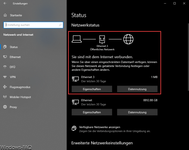 Nachrichten An Anderen Pc Im Netzwerk Senden Windows 10 Windows 10 Netzwerk von öffentlich auf privat umstellen - Windows FAQ
