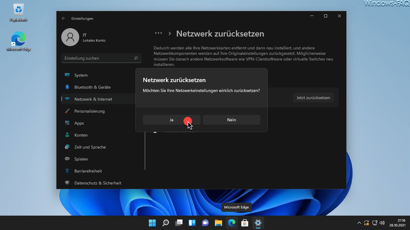 Windows 11 Netzwerkprobleme beheben