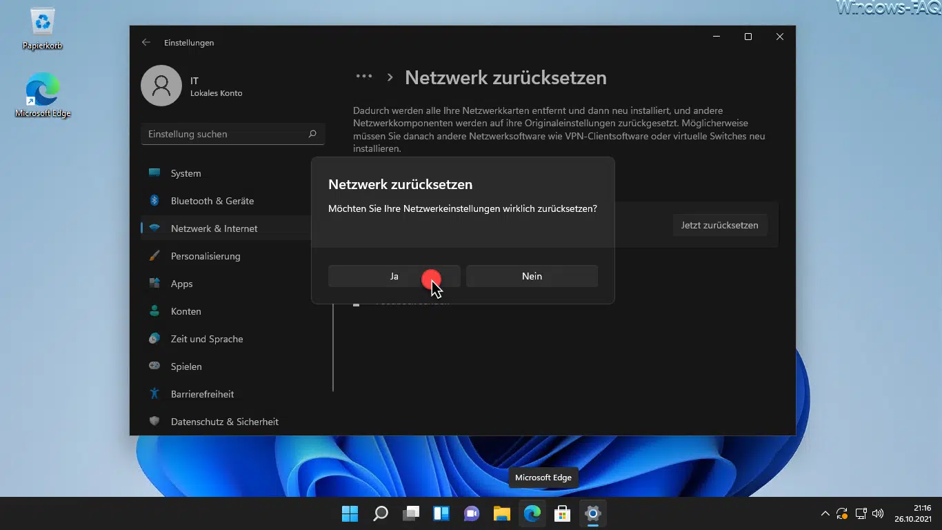 Windows 11 Netzwerkprobleme beheben