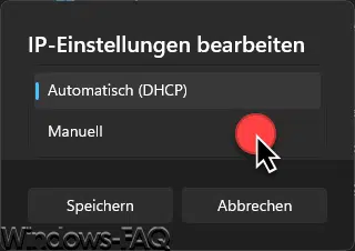 Windows 11 IP Einstellungen bearbeiten