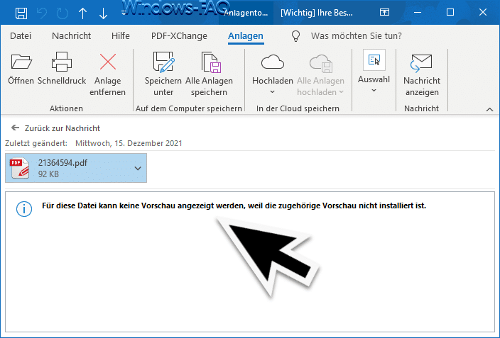 Für diese Datei kann keine Vorschau angezeigt werden, weil die zugehörige Vorschau nicht installiert ist