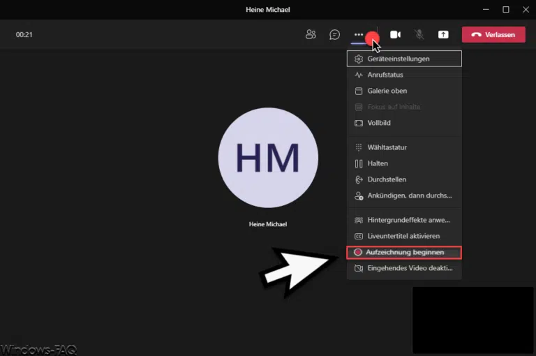Testanruf im Microsoft Teams durchführen um Kamera und Mikrofon zu