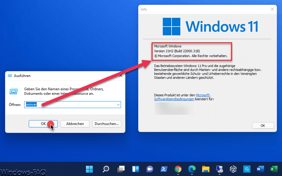 Welche Windows 11 Version habe ich?