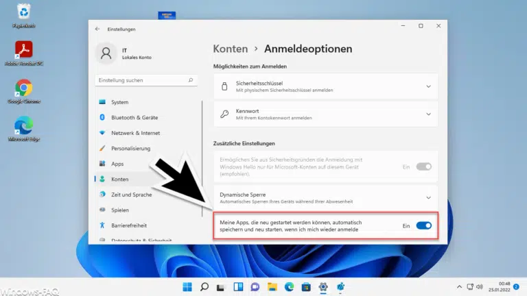 Geöffnete Apps und Programme nach einem Windows Neustart automatisch ...