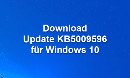 Download Update KB5009596 für Windows 10 Builds 1904?.1503