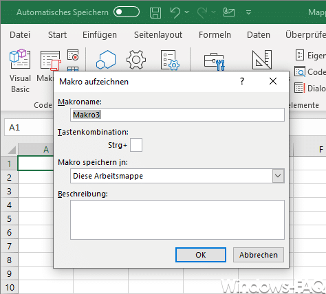 Excel Makrodaten