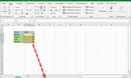 Excel Tipp: Excel Statusleiste erweitern