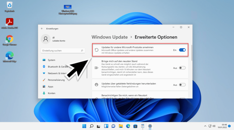 Windows 11: Updates auch für Office