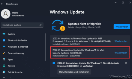 0x800f0988 Windows Update