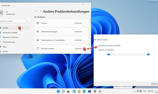 Windows 11 Update Probleme beseitigen