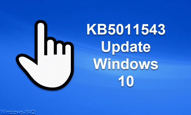 KB5011543 Update Windows 10