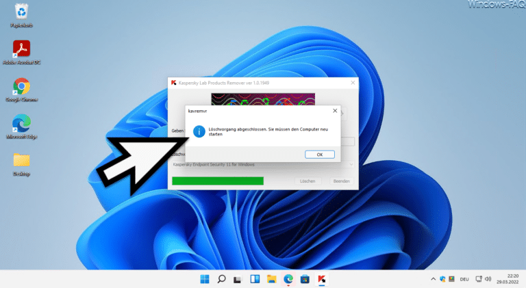Kaspersky Virenscanner komplett entfernen
