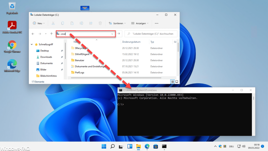 Windows 11 Explorer CMD