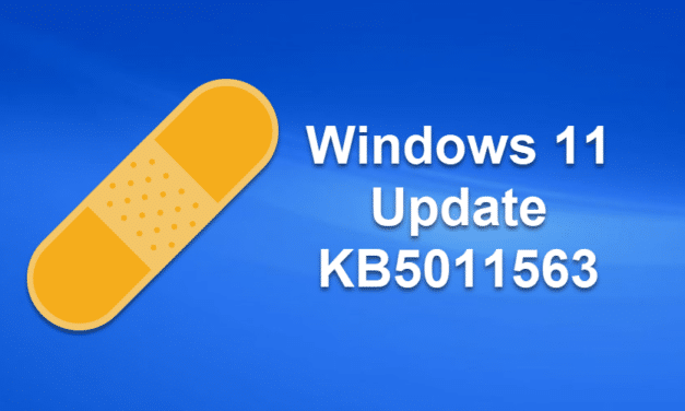 Windows 11 Update KB5011563 