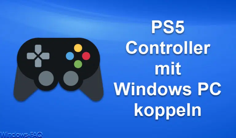 Playstation Controller mit Windows PC verbinden per Bluetooth