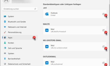Windows 11 Standard E-Mail App einrichten