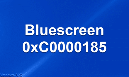 Bluescreen 0xC0000185