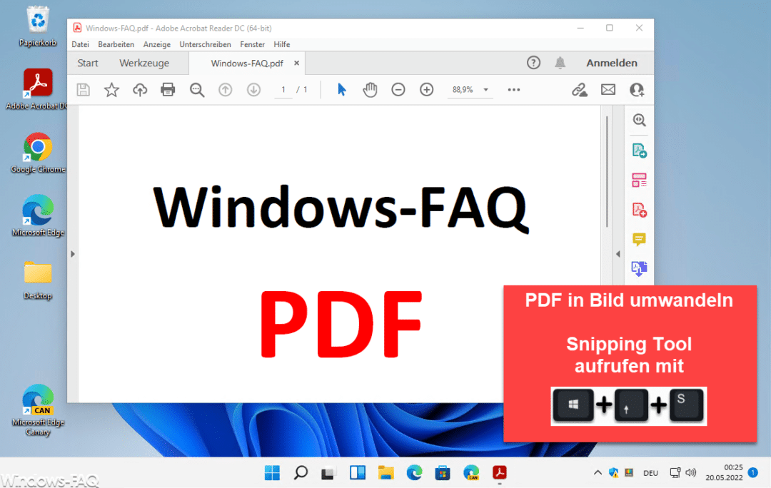 Pdf Bild PDF in Bild umwandeln - Windows FAQ